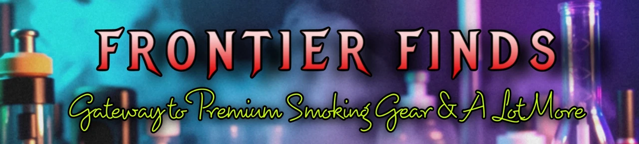 A welcome banner for Frontier Finds