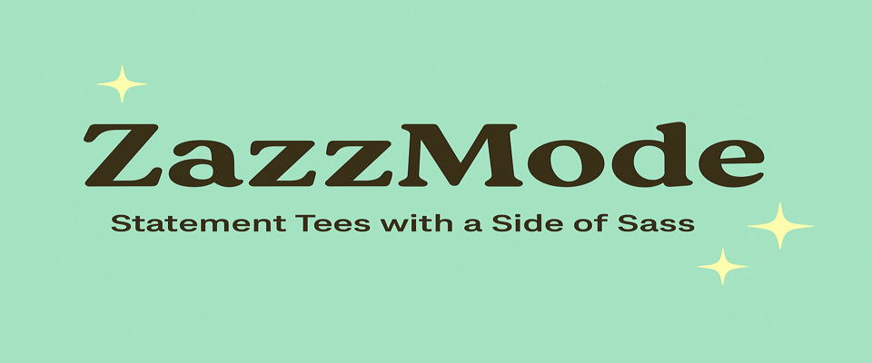 A welcome banner for ZazzMode