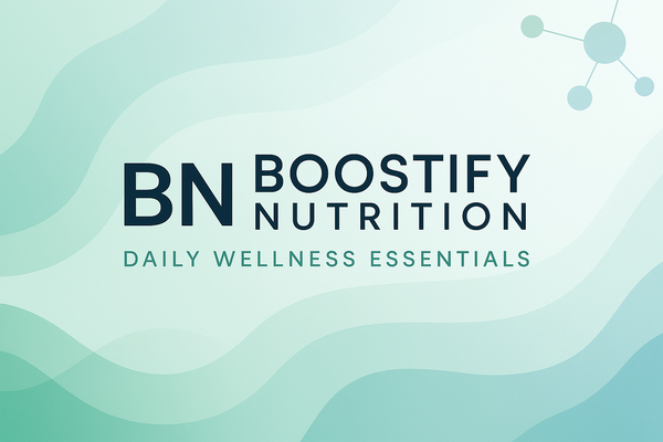 A welcome banner for Boostify Nutrition