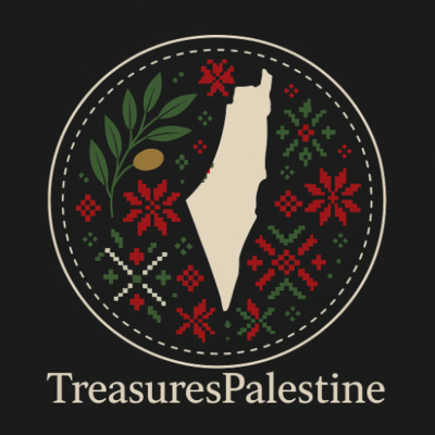 A welcome banner for Kanz Palestine