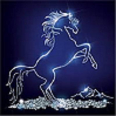 A welcome banner for Diamondhorse's Booth