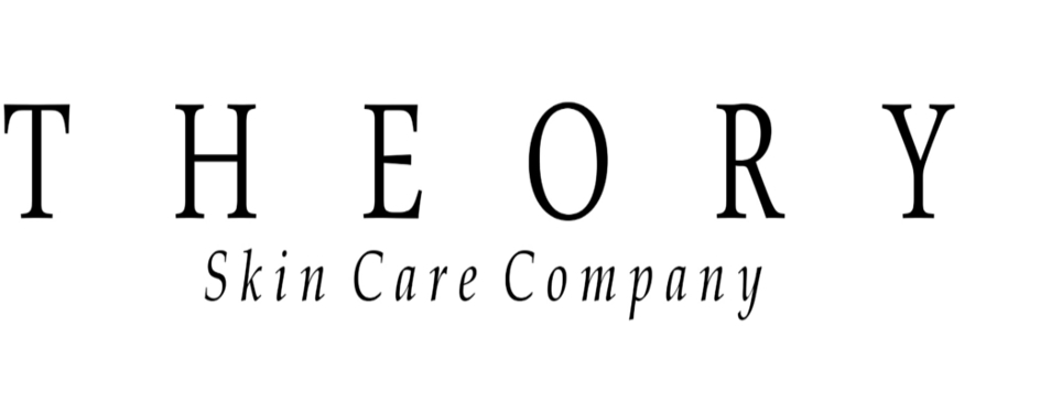 A welcome banner for TheorySkinCare's booth
