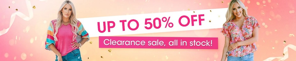 A welcome banner for Rachell`s Boutique