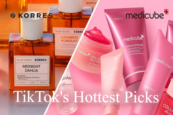 A welcome banner for Olympia's store