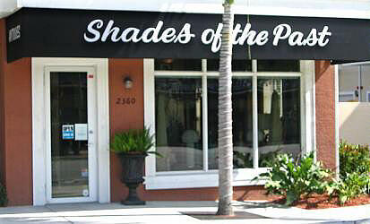 A welcome banner for Robert's store