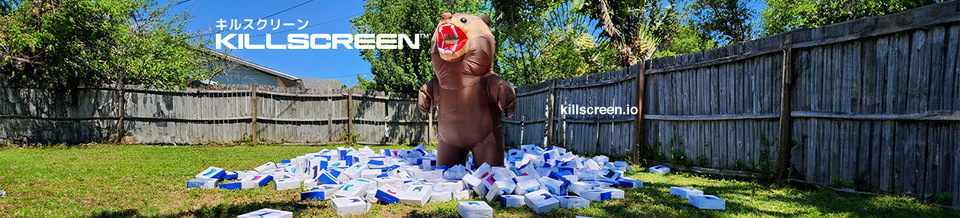 A welcome banner for Killscreen