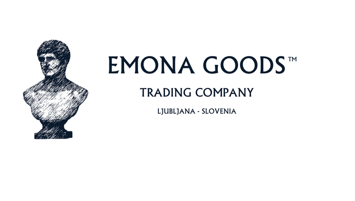 A welcome banner for Emona Goods Trading Company