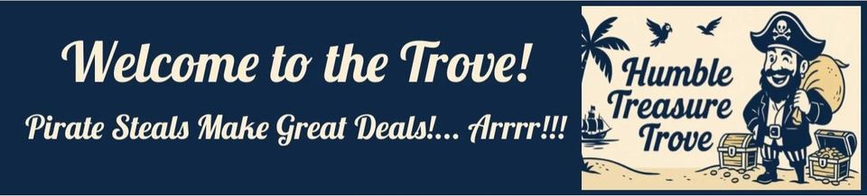 A welcome banner for Humble Treasure Trove