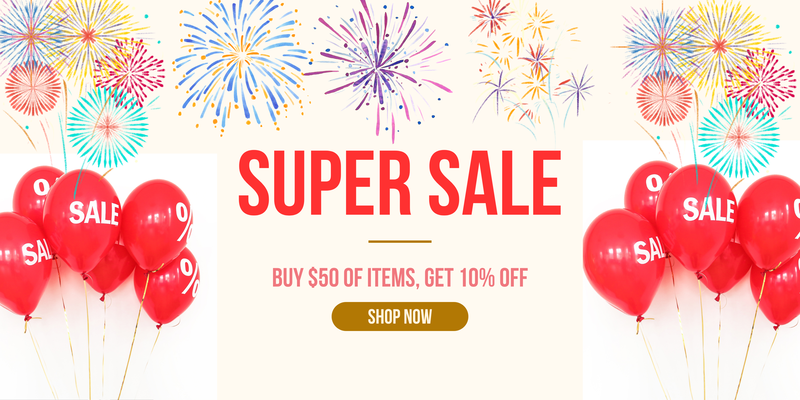 A welcome banner for Divine Grace's store