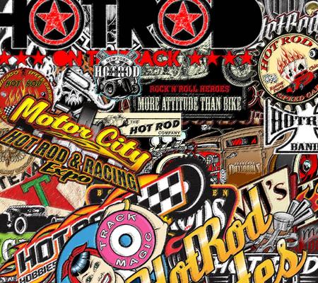 A welcome banner for SPEED DEMON GARAGE PARTS 