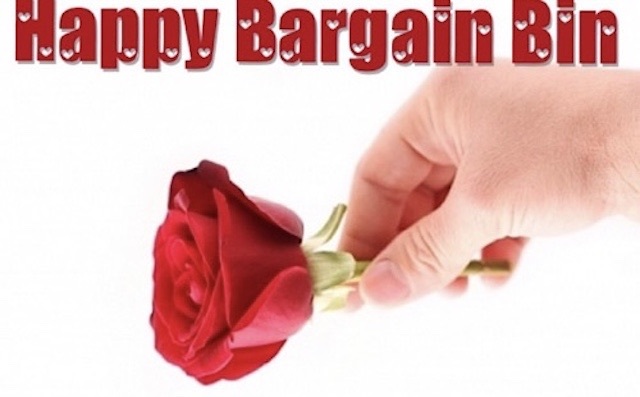 A welcome banner for Happy Bargain Bin