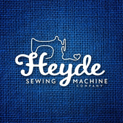 A welcome banner for Heyde Sewing Machine and Collectables 