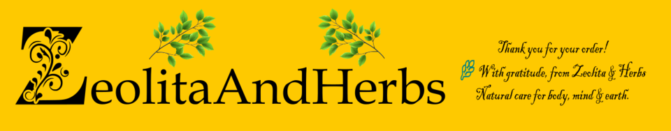 A welcome banner for ZeolitAndHerbs