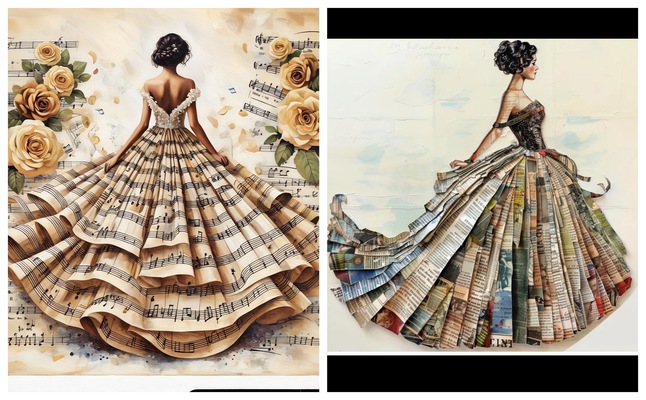 A welcome banner for Karen's store