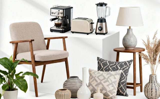 A welcome banner for Marius' store