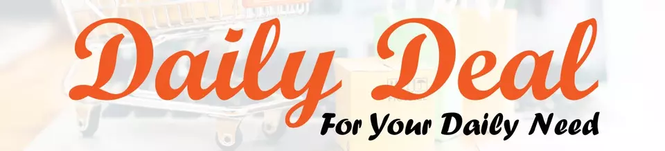 A welcome banner for Daily Deals 99