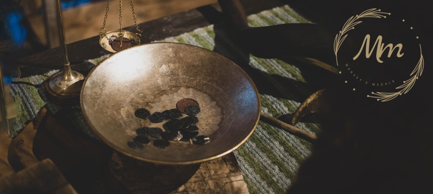 A welcome banner for Medals from Marvey