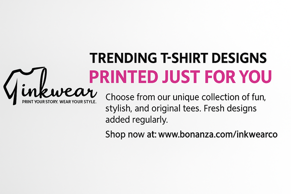 A welcome banner for Inkwear