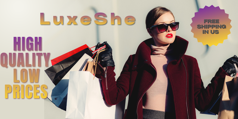 A welcome banner for LuxeShe 