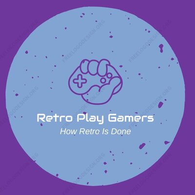 A welcome banner for Retro Play Gamers Store