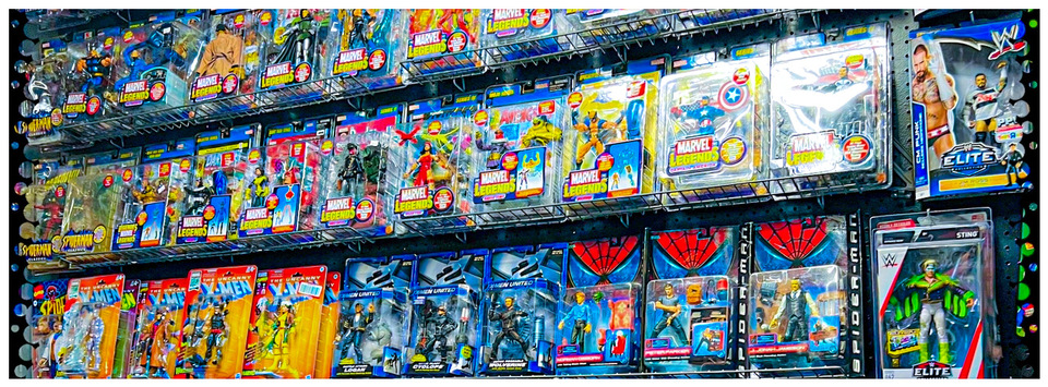 A welcome banner for VMM Collectibles