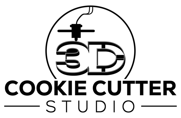 A welcome banner for 3D Cookie Cutter Studio