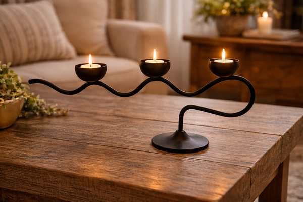 A welcome banner for Hearth and Wreath