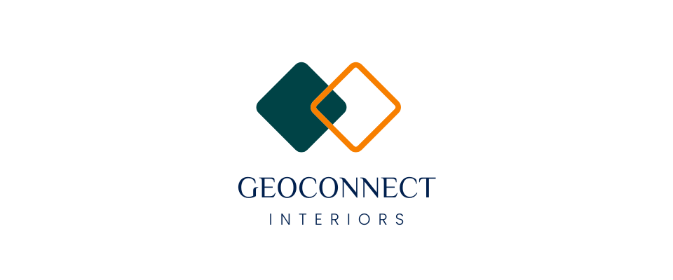 A welcome banner for GeoConnectInteriors's booth