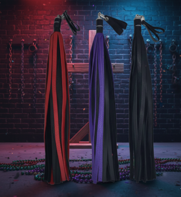 A welcome banner for The Kink Shop