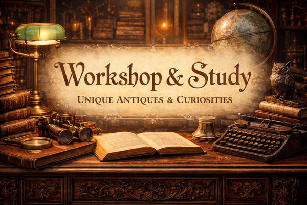A welcome banner for Workshop & Study's booth