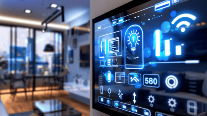 A welcome banner for Smart Home Store