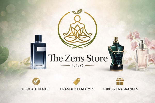 A welcome banner for The Zens Store LLC