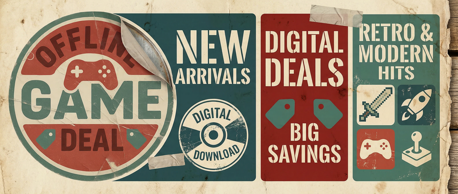 A welcome banner for Marcin's store