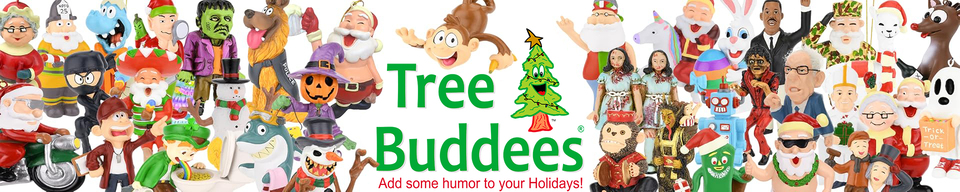 A welcome banner for Tree Buddees
