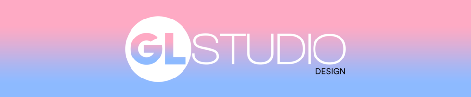 A welcome banner for GLStudio's booth