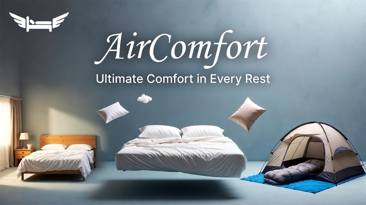 A welcome banner for AirComfort 