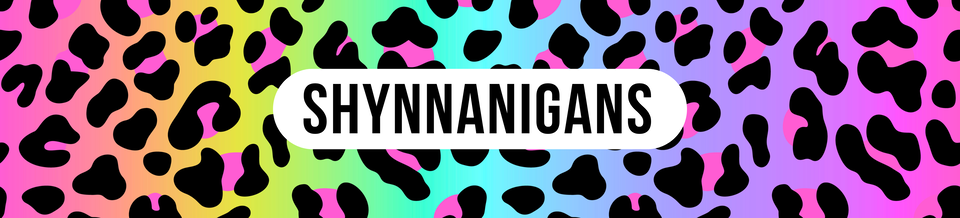 A welcome banner for Shynnanigans