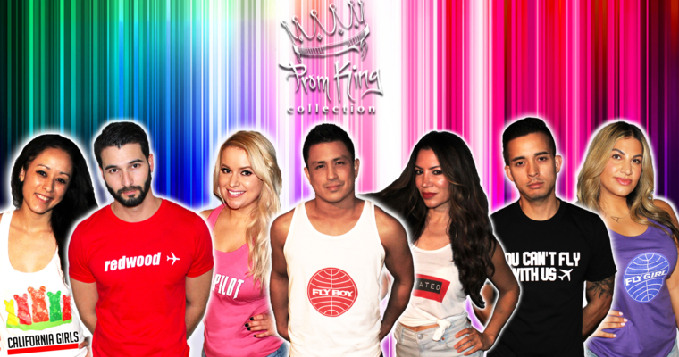 A welcome banner for Prom's store