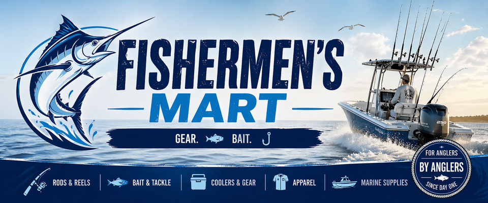 A welcome banner for Fishermen's Mart