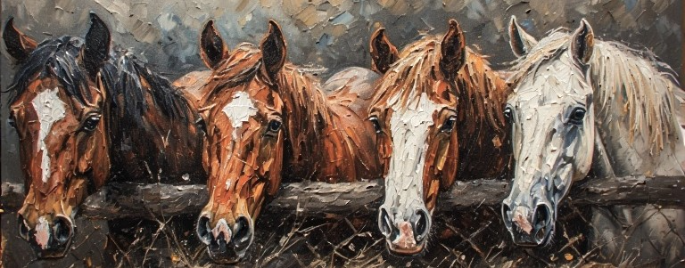 A welcome banner for Let's Horse Around