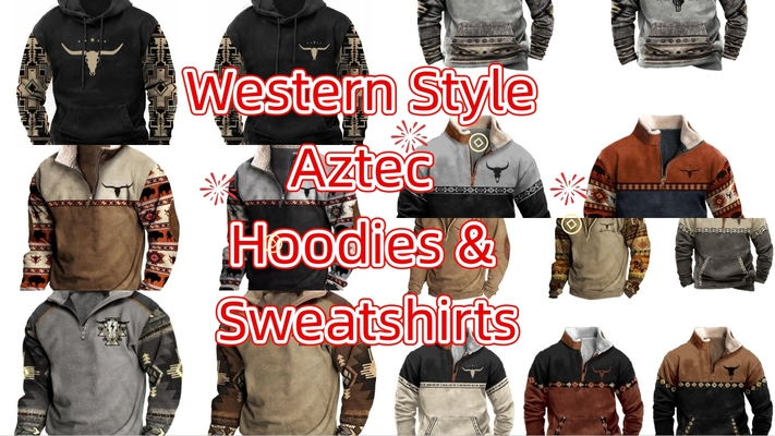 A welcome banner for WesternAztecClothingStore