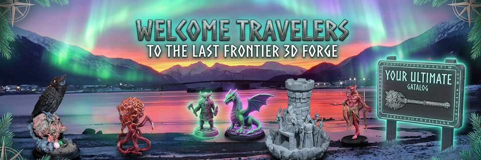 A welcome banner for LastFrontier3D