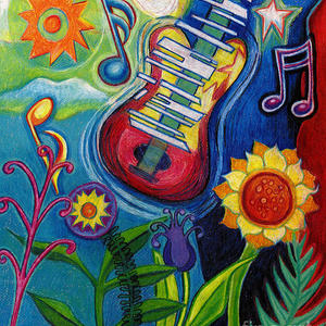 Music on flowers genevieve esson